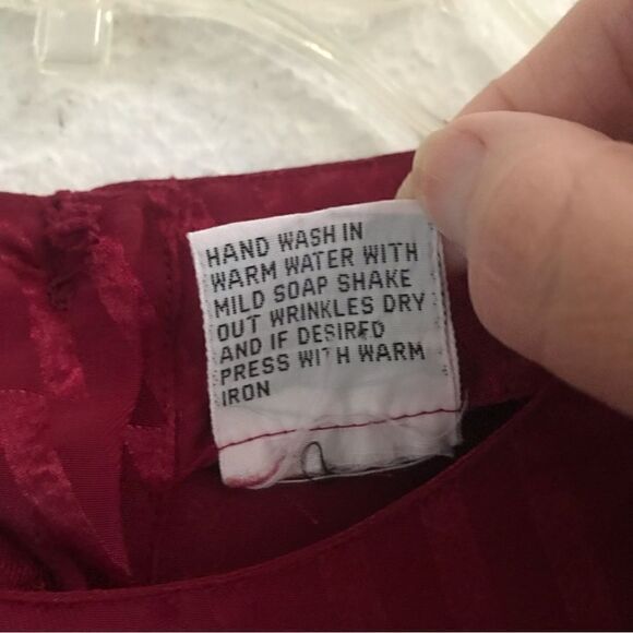 Vintage Evan Picone tone on tone striped patchwork blouse 10 - Picture 7 of 7